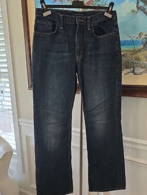 Banana Republic Men's Dark Indigo Straight Jeans